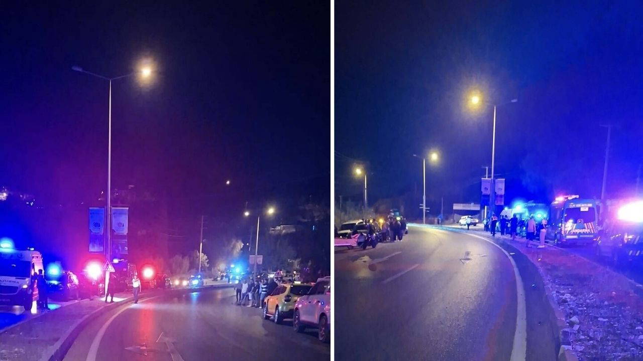 Bodrum'da motosiklet kazası: Sürücü hayatını kaybetti