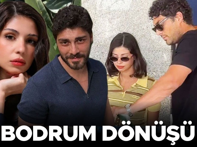 Bodrum Tatili Sona Erdi: Zeynep Atılgan ve Ali Öner Havalimanında Görüntülendi