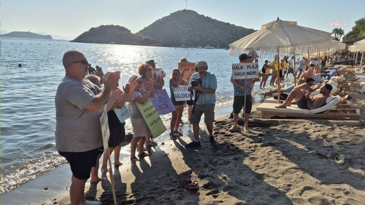 Bodrum'da Kıyı Hakkı Eylemi: 'Kıyılar Halkındır