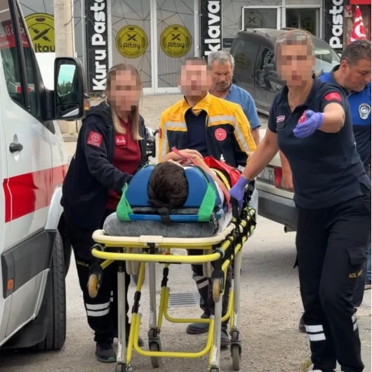 Bolu'da çocuklara müdahale eden sağlıkçılardan gazetecilere sert tepki