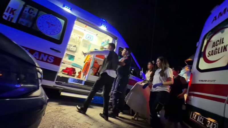 Bolu'da düğünde gelin-damat kavgası: 3 yaralı