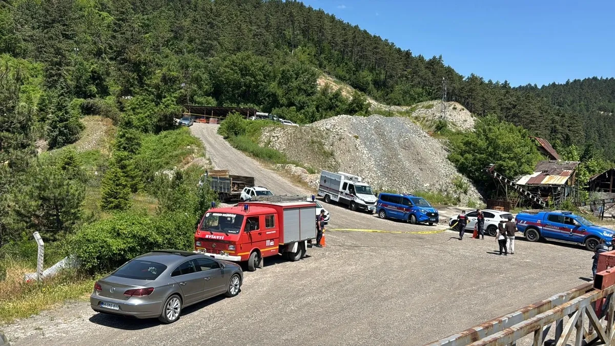 Bolu'da maden ocağında göçük: 1 işçi öldü, 1 tutuklama