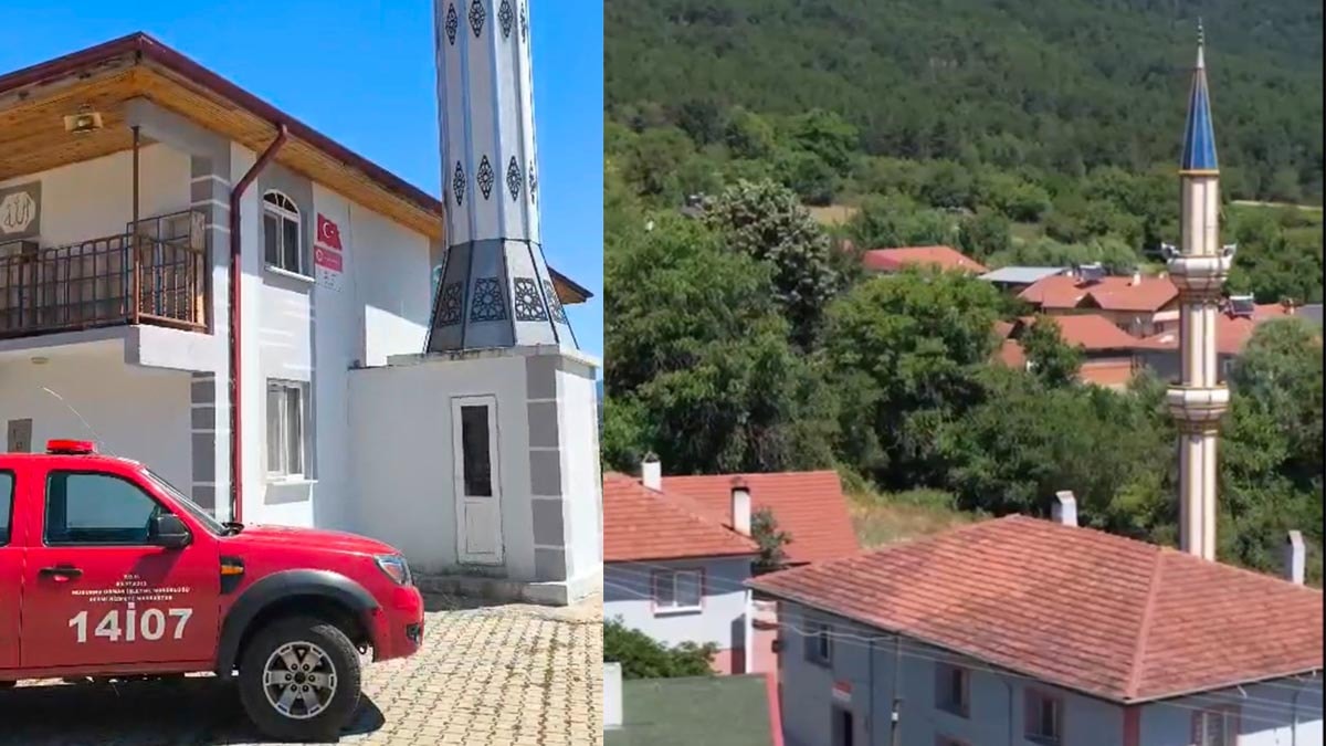 Bolu'da camilerden orman yangını uyarısı