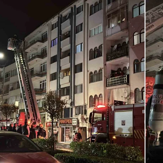 Bolu'da 'Çatı Yangını' İhbarı: Ekipler Harekete Geçti