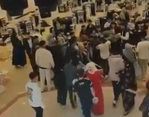 Bolu'da Takı Töreninde Gelin ve Damat Tarafı Kavga Etti