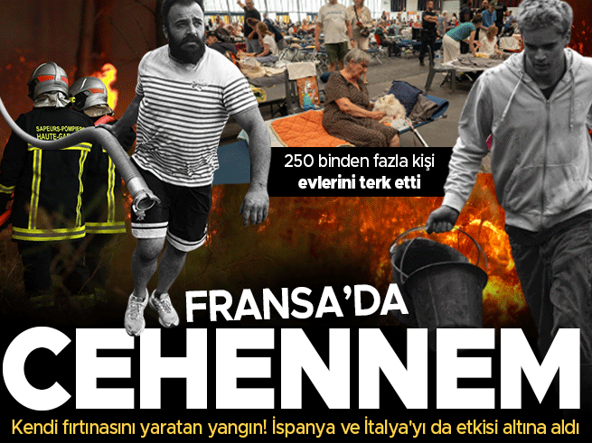 Bordeaux'ya İlerleyen Kıyamet Yangını: Kendi Fırtınasını Yaratıyor