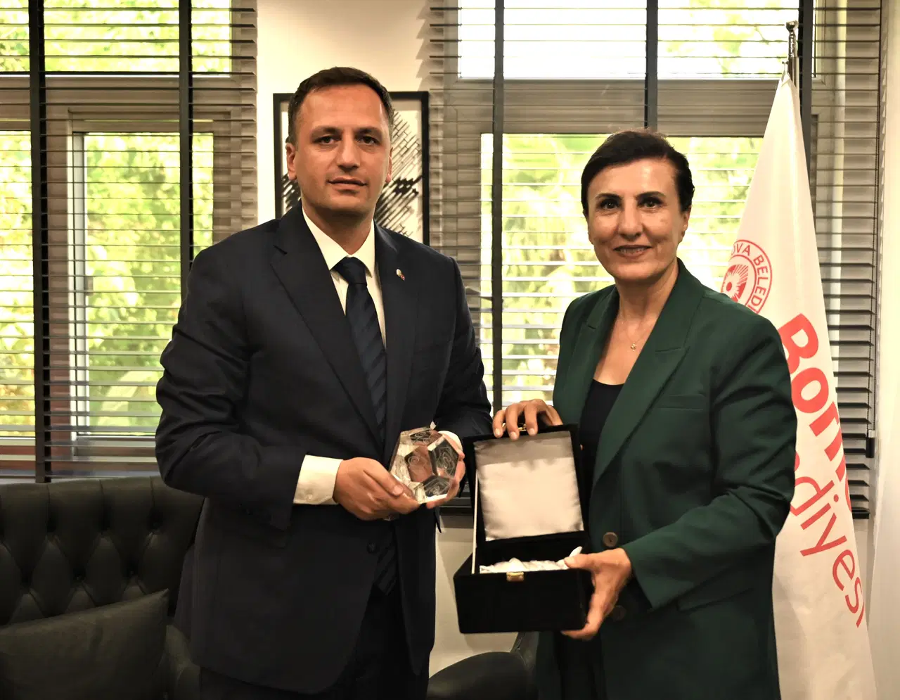 Bornova Belediyesi'ne Avrupa Konseyi'nden Mükemmeliyet Ödülü