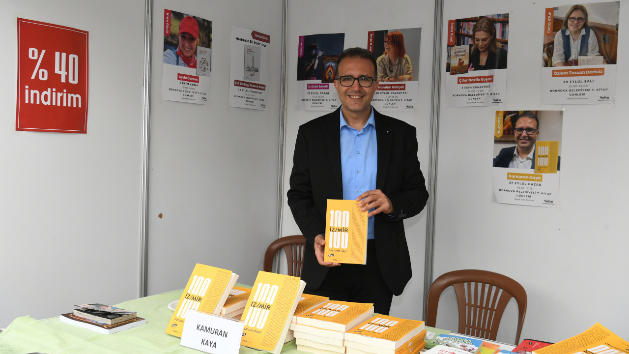 Bornova Kitap Günleri'nde '100 İz/Mir' rüzgarı