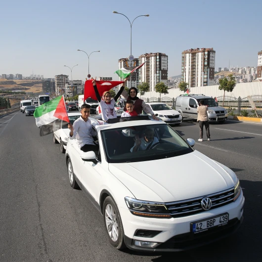 Bosna-Hersek'ten Filistin'e Destek Konvoyu Şanlıurfa'da