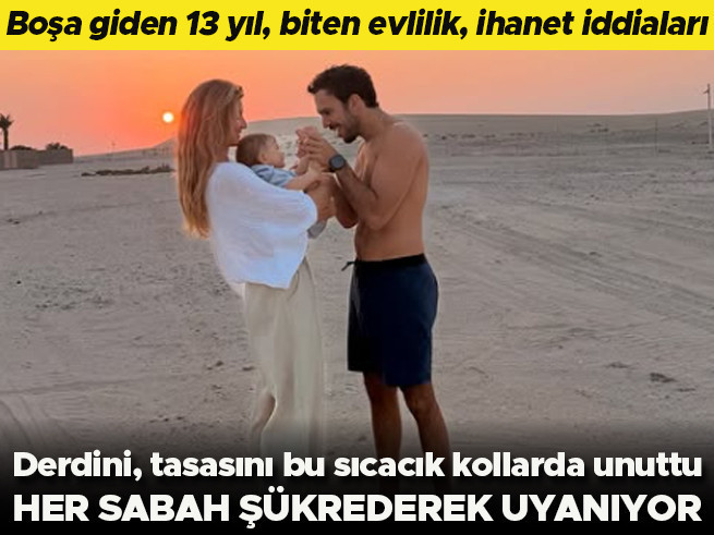 Boşa giden 13 yıl, biten evlilik, ihanet suçlamaları... Tüm derdini, tasasını bu sıcacık kollarda unuttu: Her sabah şükrederek uyanıyor