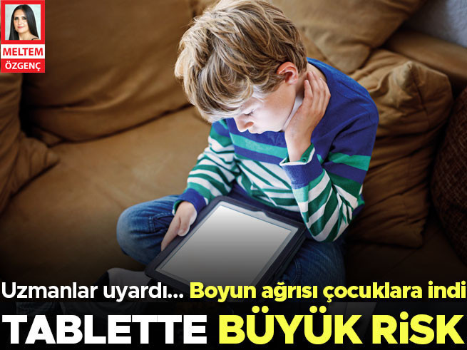Boyun Ağrısı Çocuklara İndi: Ekran Bağımlılığı Erken Yaşta Fıtık ve Düzleşme Riskini Artırıyor