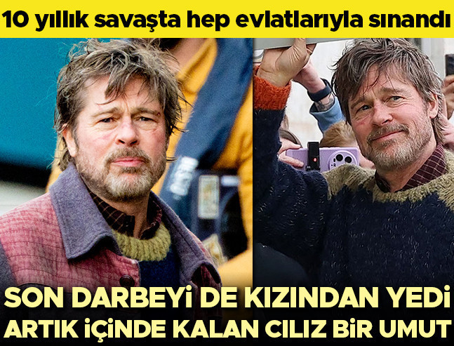Brad Pitt'in 10 yıllık boşanma savaşı: En ağır darbe kızından