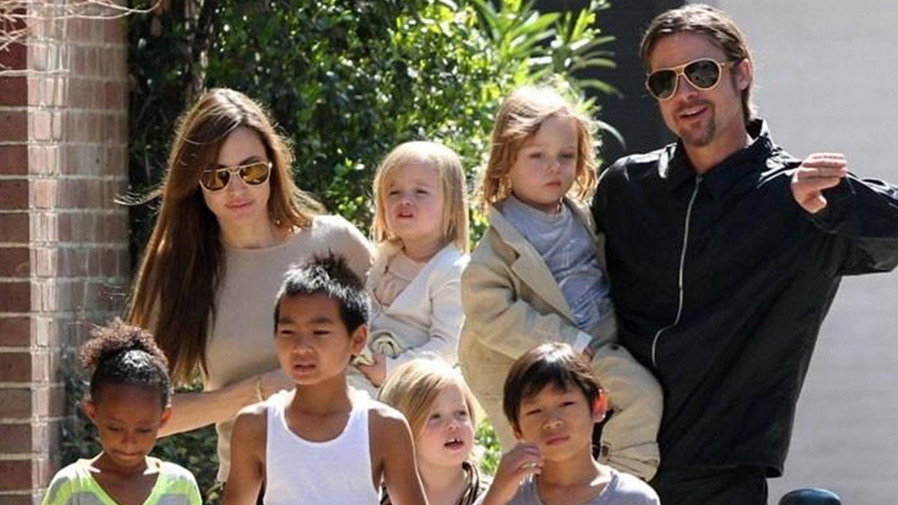 Brad Pitt'in çocukları Maddox ve Zahara soyadlarını 'Jolie' olarak değiştirmek için mahkemeye başvurdu