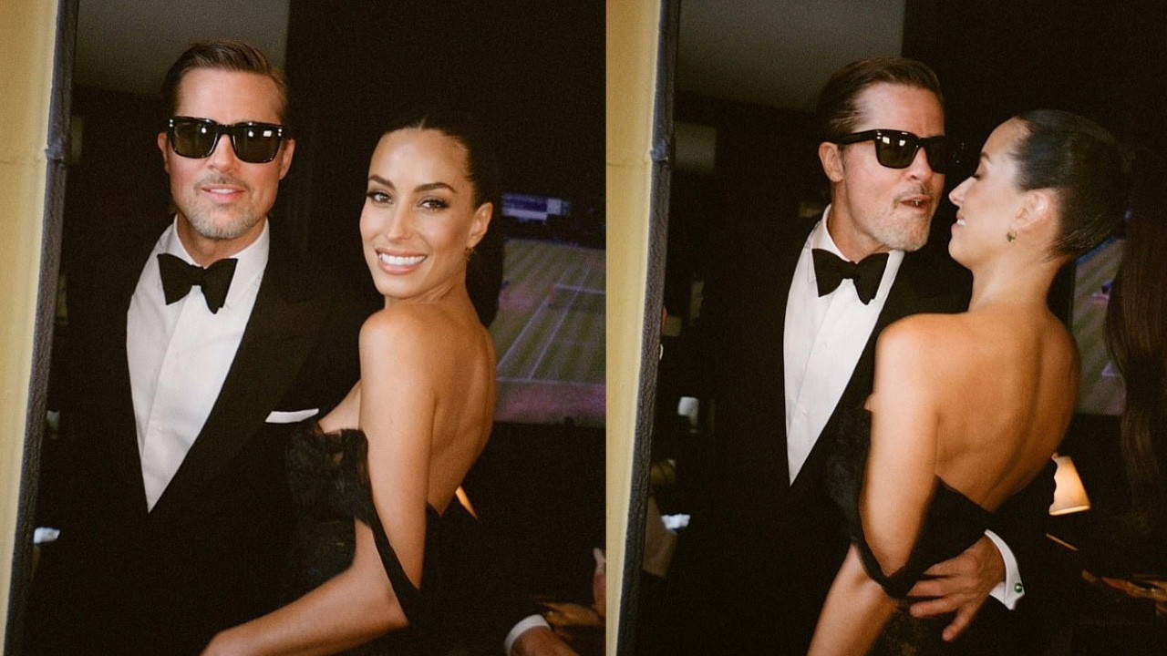 Brad Pitt ve Ines de Ramon'un ilk fotoğrafı sosyal medyada