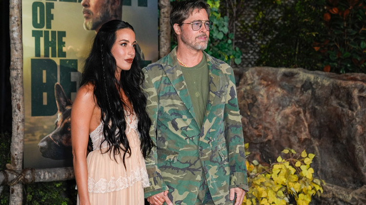 Brad Pitt'in Kamuflajlı Galası: Ines de Ramon Değişimi