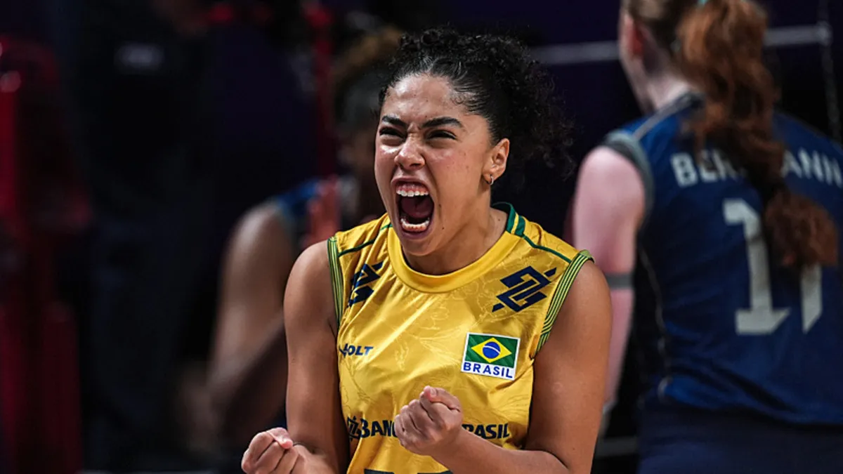 Brezilya, FIVB Voleybol Milletler Ligi'nde Finale Yükseldi