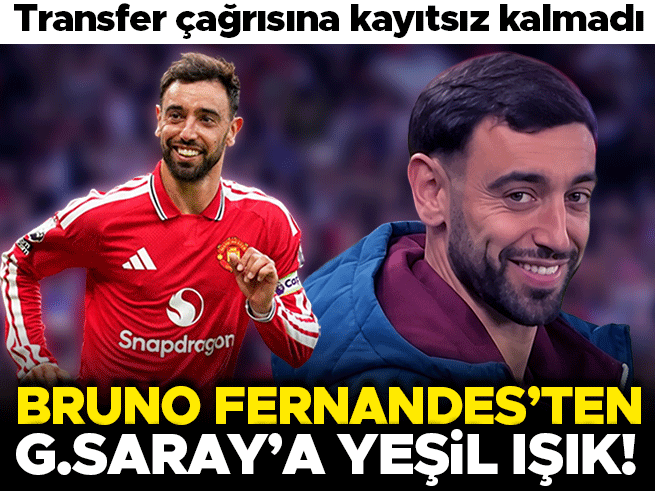 Bruno Fernandes'ten Galatasaray'a Yeşil Işık