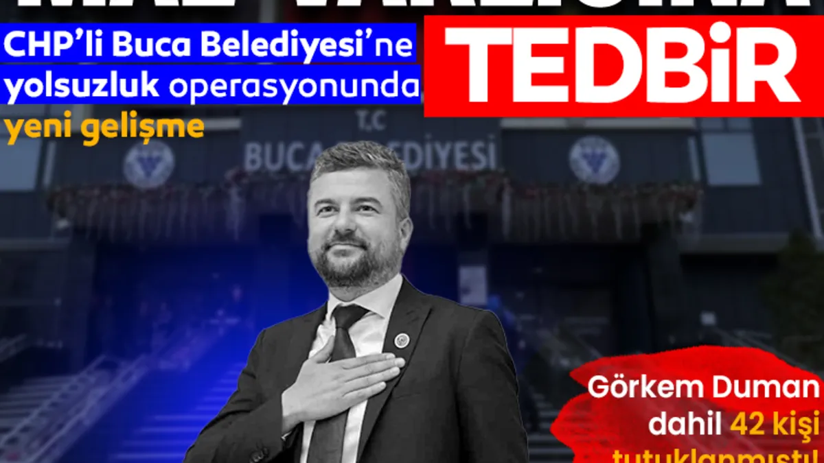 Buca'daki rüşvet soruşturmasında 42 tutuklu: Mal varlıklarına tedbir