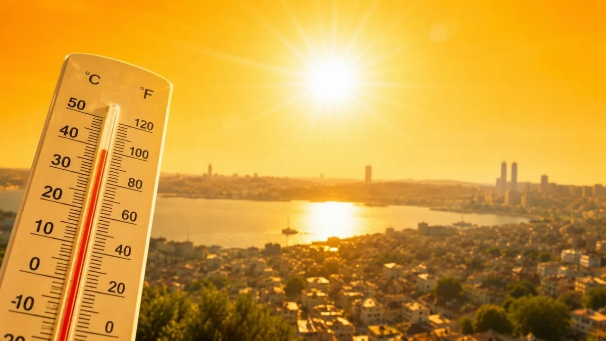 Bunaltıcı sıcaklar kapıda: Lodosla birlikte hava 32 dereceye çıkacak