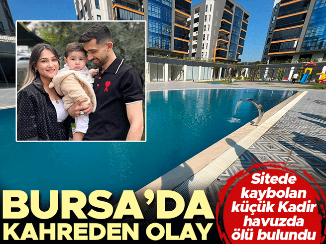 Bursa'da 2 Yaşındaki Çocuk Site Havuzunda Hayatını Kaybetti