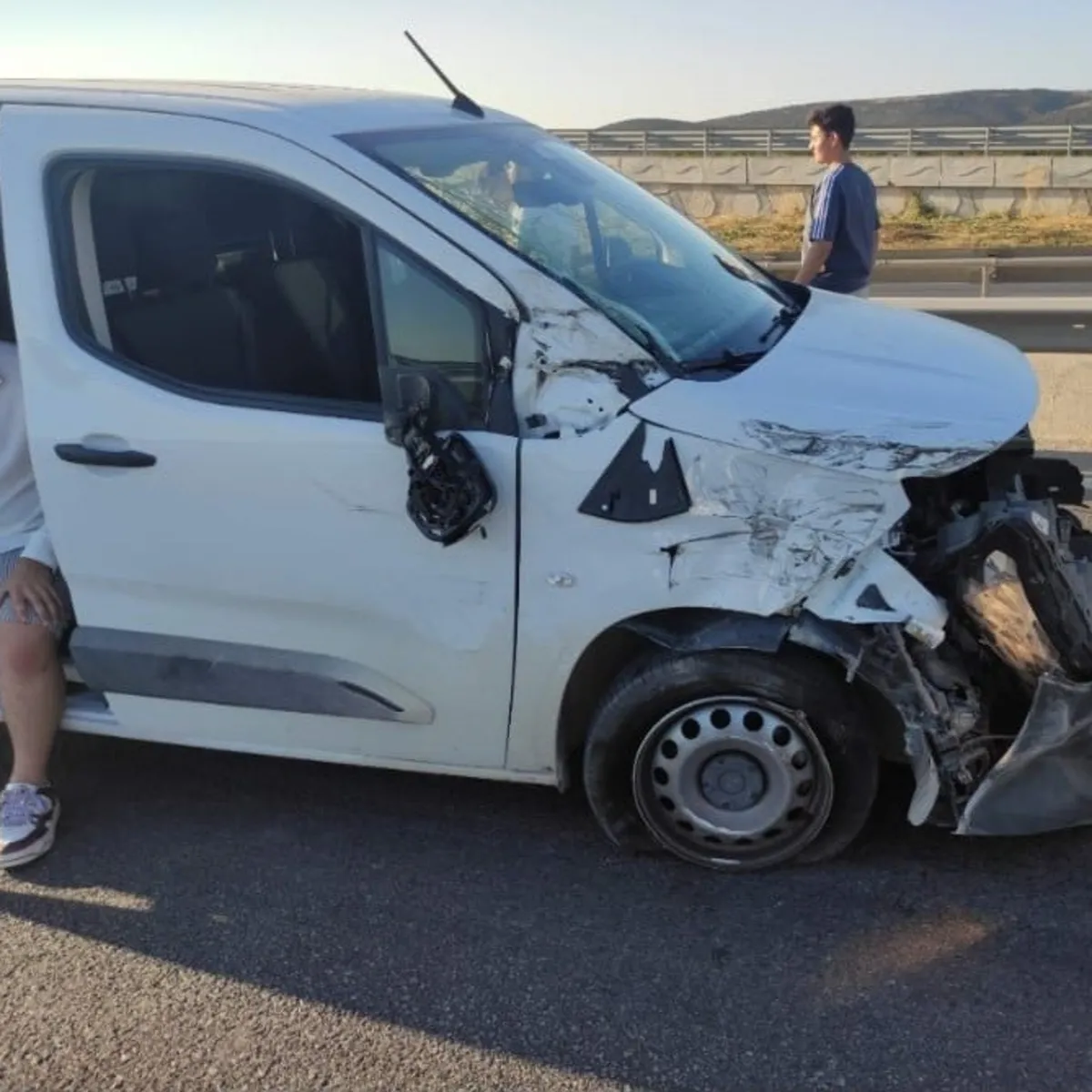 Bursa-Balıkesir yolunda zincirleme kaza: 1 yaralı