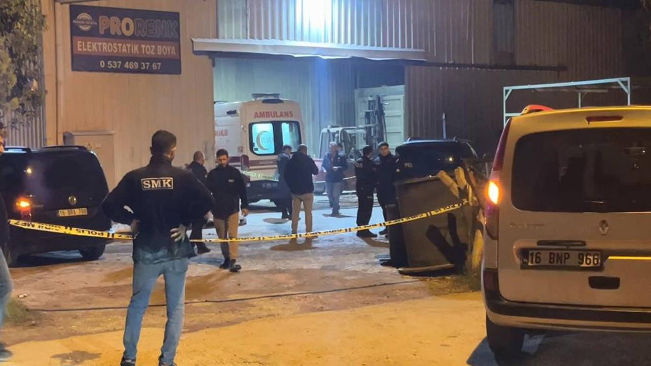 Bursa'da boyahanede trajik kaza: Demir bloğun altında kalan genç hayatını kaybetti
