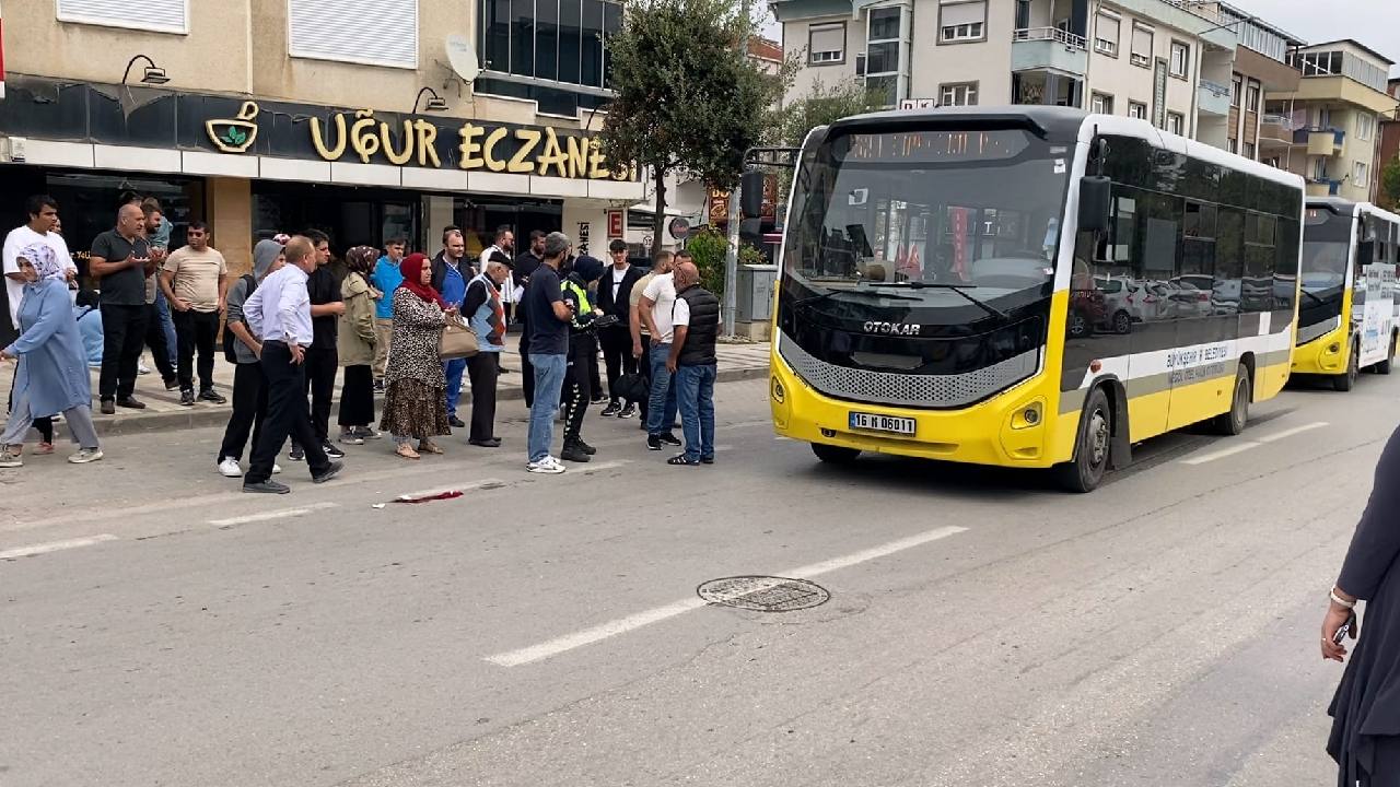Bursa'da Halk Otobüsü Kadına Çarptı: Şoför Gözaltında