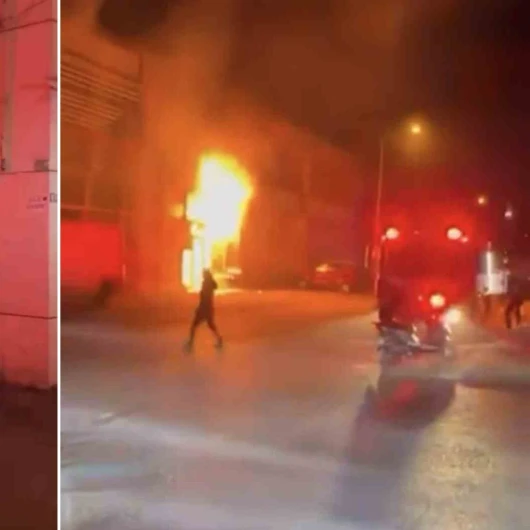 Bursa'da İş Yerinde Yangın Panik Yarattı, Can Kaybı Yok