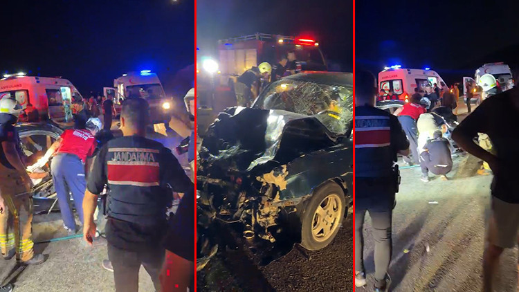 Bursa'da korkunç kaza: Anne ve kızı öldü, 2'si jandarma 5 yaralı