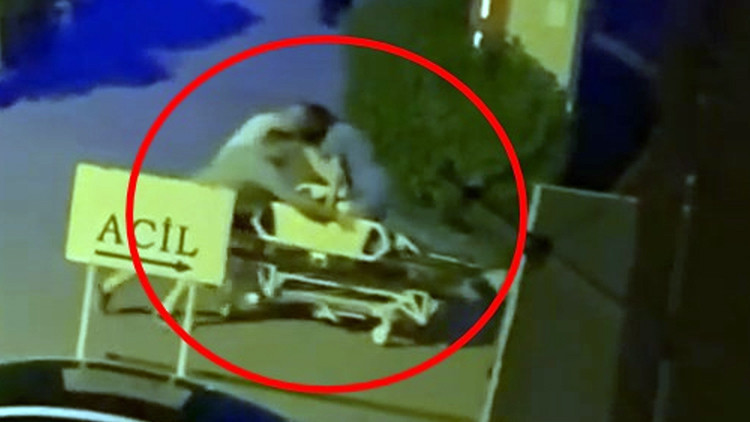 Bursa'da Kalbi Duran Yaya, Sedye Üzerinde Hayata Döndürüldü