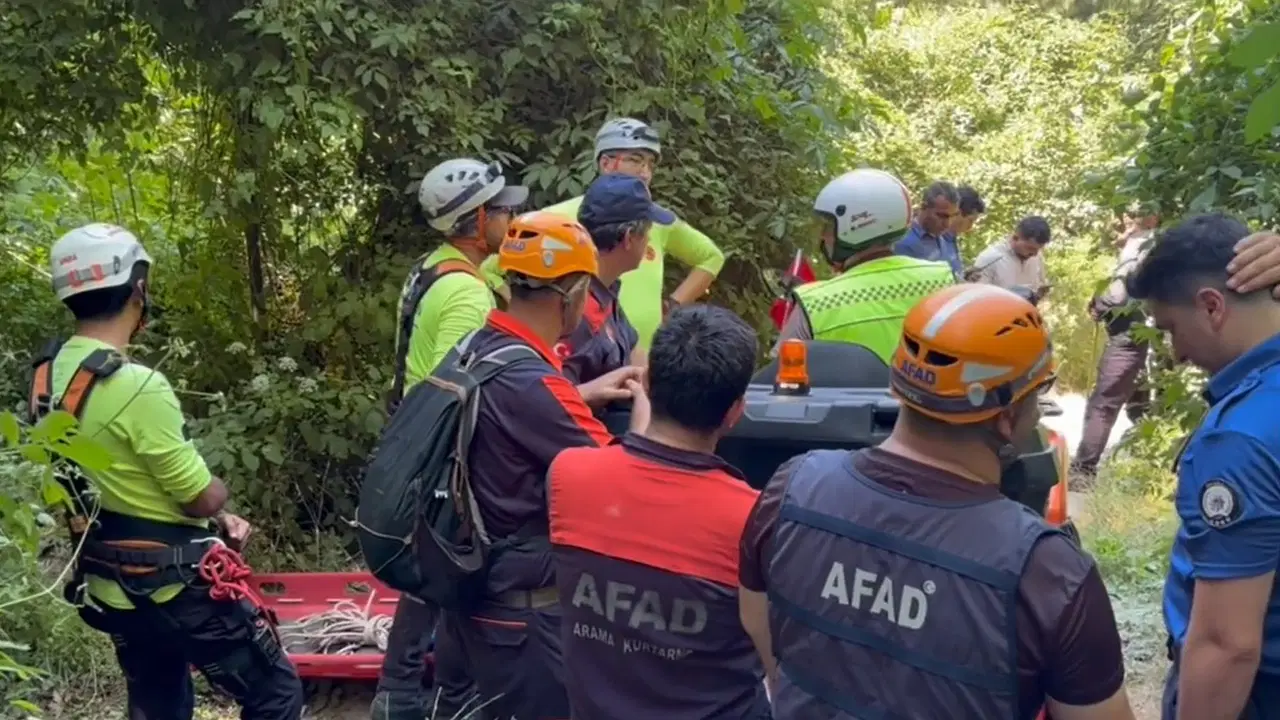 Bursa'da kayıp ihbarı sonrası dere yatağında ceset bulundu
