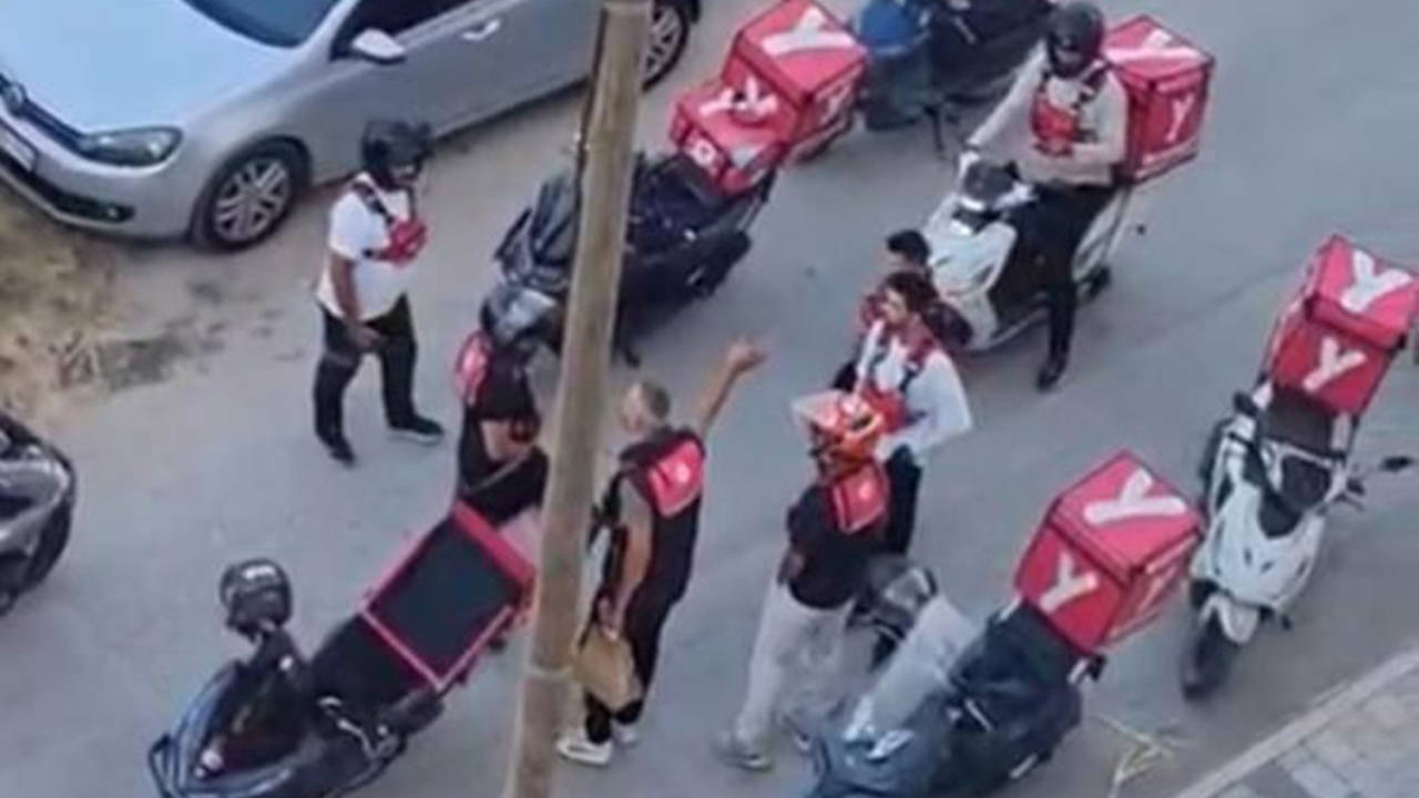 Bursa'da Korsan Sipariş Kuryeleri İsyan Ettirdi