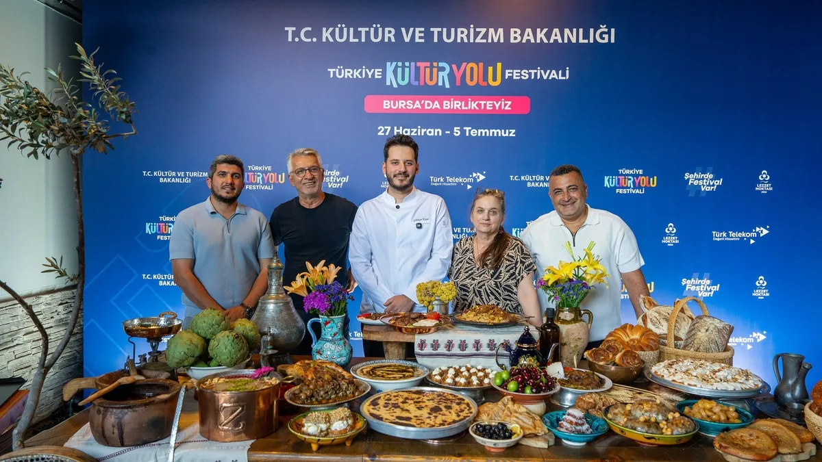 Bursa'da Kültür Yolu Festivali: Asırlık Tatlarla Gastronomi Şöleni