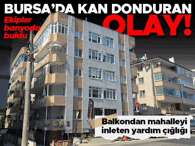 Bursa'da tekerlekli sandalyeli eşin yardım çığlığı: Kanlar içinde bulundu