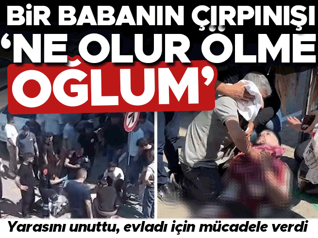 Bursa'da park yeri kavgası kanlı bitti: Baba oğlunu kurtarmak için canını ortaya koydu