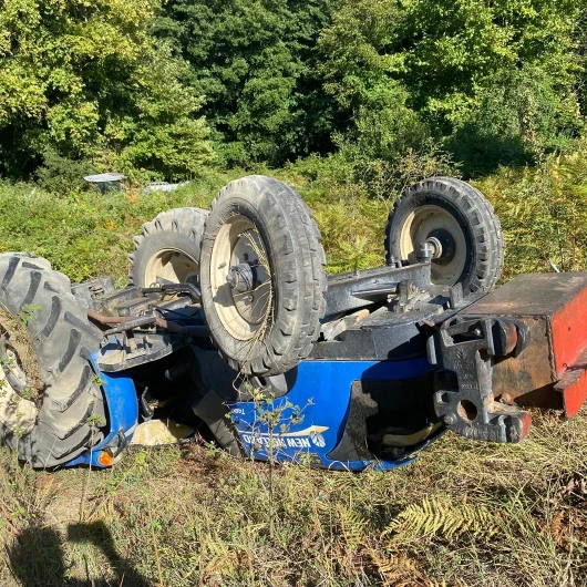 Bursa'da Traktör Kazası: 15 Yaşındaki Sürücü Hayatını Kaybetti