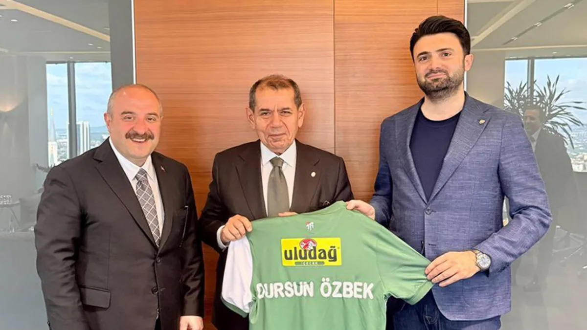 Bursaspor Başkanı Çelik, Galatasaray'a Ziyaret Gerçekleştirdi