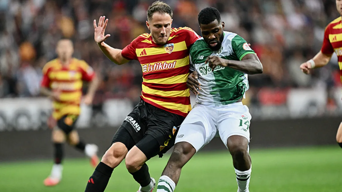 Bursaspor, Kayserispor Deplasmanında Geri Döndü: 2-1