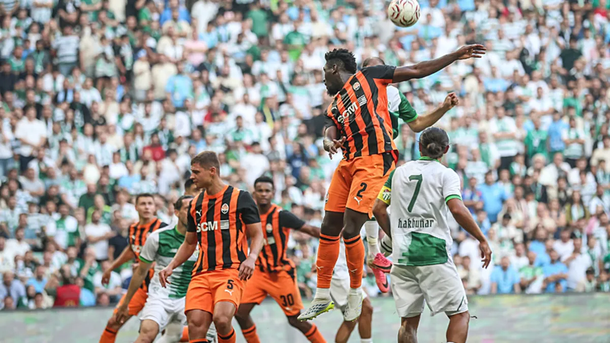 Bursaspor ile Shakhtar Donetsk yenişemedi
