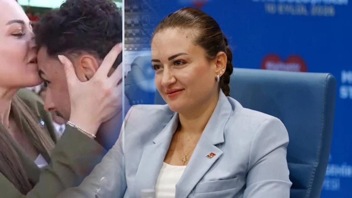 Büşra Özdemir'den Pehlivan Öpücüğü Açıklaması