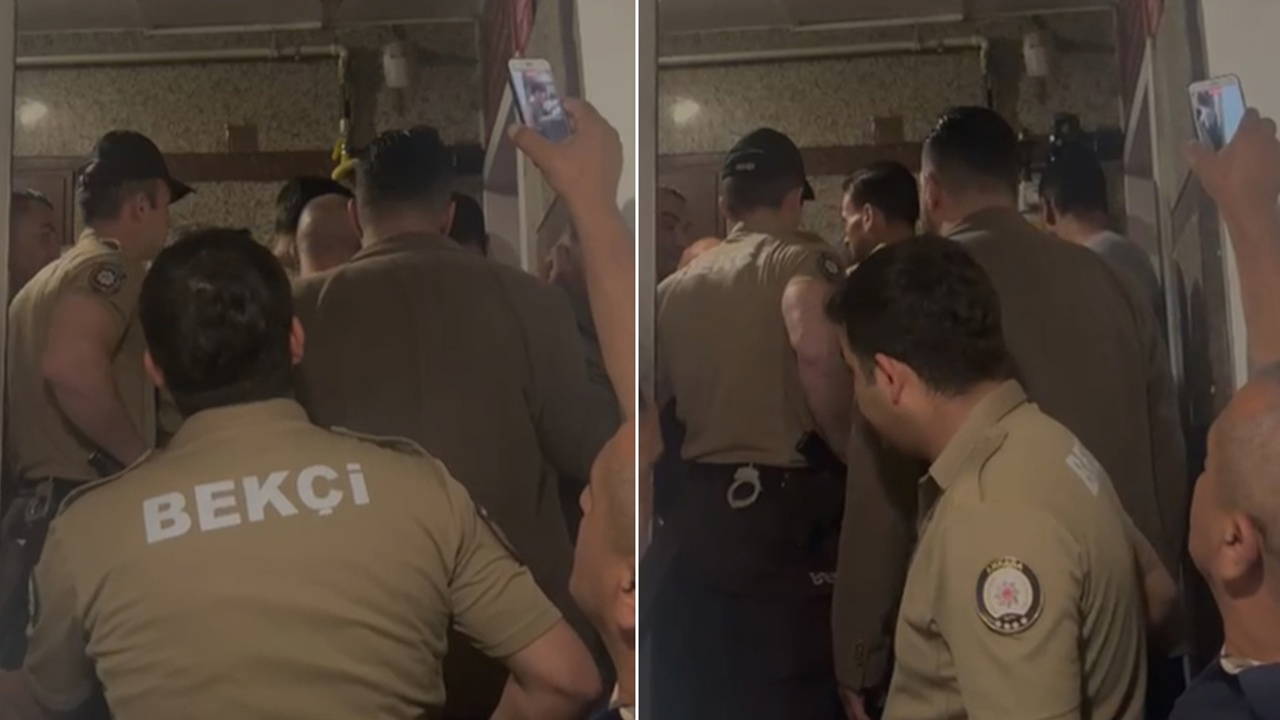 Butlan ekibi CHP Ankara İl Başkanlığı'na bekçilerle girdi