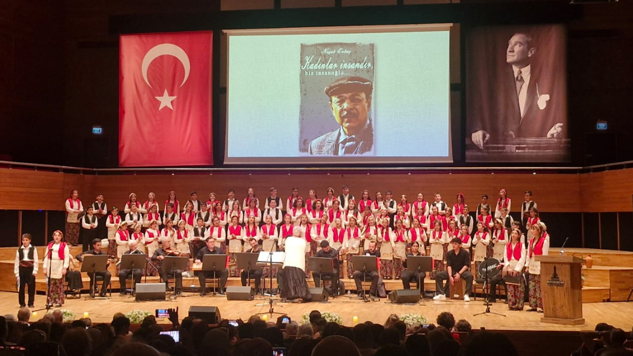 Çağdaş Yaşam Çocuk Korosu'ndan kültür gecesi