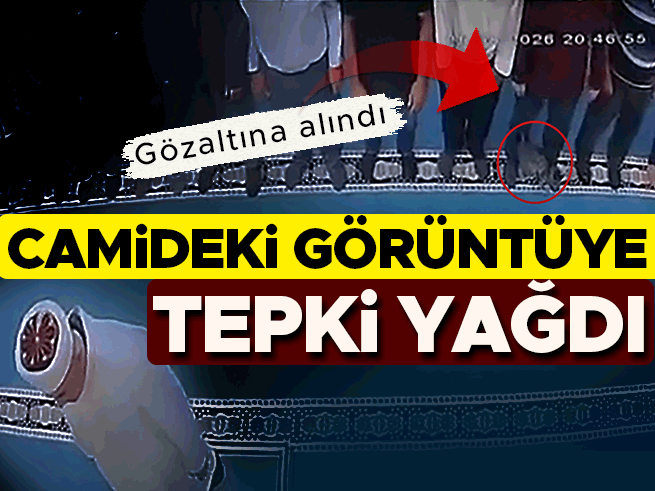 Camide Kediyi Tekmeleyip İmamın Kafasına Atan Şahıs Gözaltında