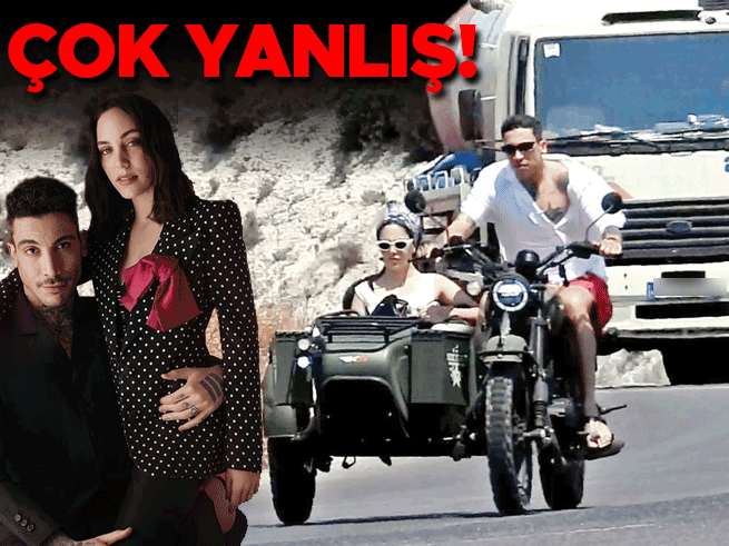 Can Bonomo ve Öykü Karayel Çeşme'de Tatil Keyfi