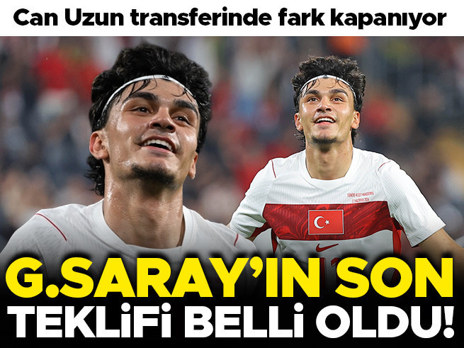 Can Uzun transferinde son durum! Galatasaray'ın teklifi 55 milyon Euro