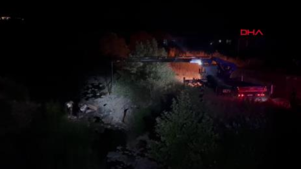 Çanakkale'de feci kaza: Dere yatağına uçan cipin sürücüsü hayatını kaybetti