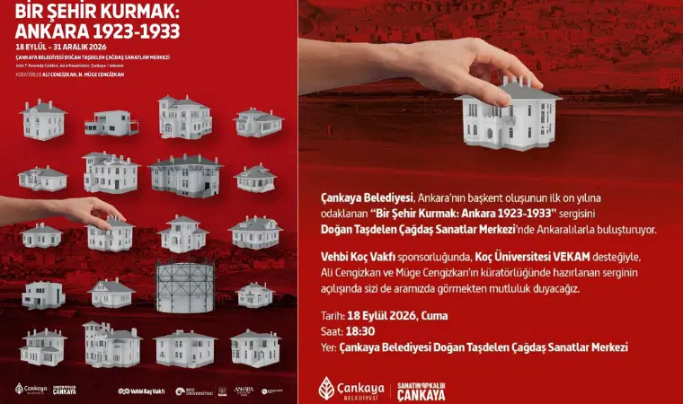 Çankaya’da Başkentin İlk 10 Yılı Sergisi
