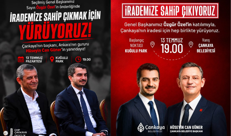 Çankaya Belediyesi'ne tepki yürüyüşü: 'Gücümüzü gösterelim
