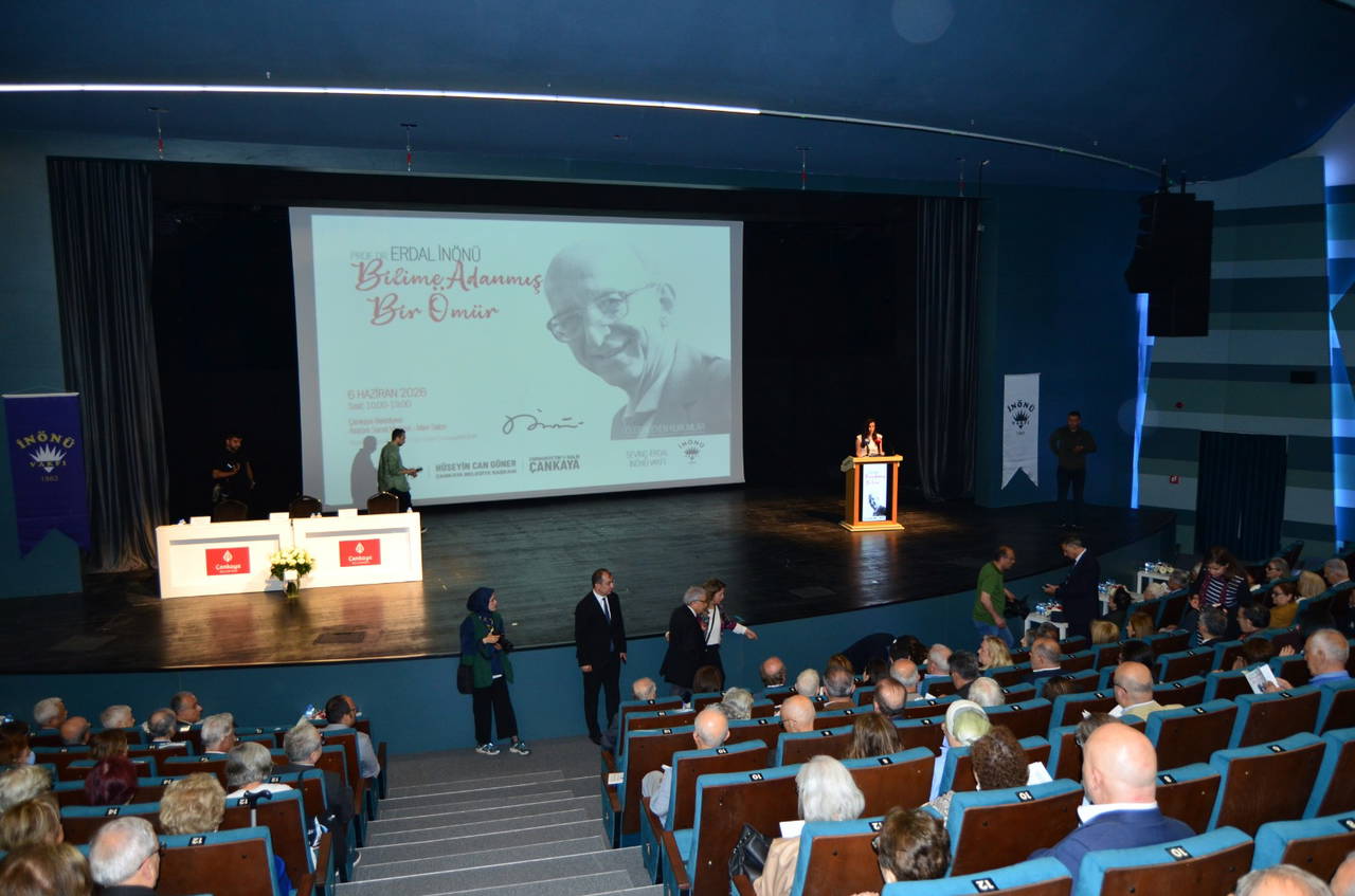 Çankaya'da Erdal İnönü Sempozyumu: Bilime Adanan Bir Ömür Anıldı