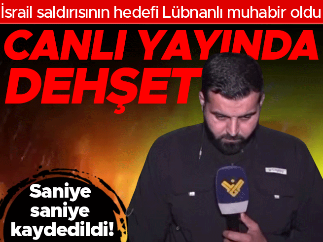 Canlı Yayında İsrail Saldırısı: Lübnanlı Muhabir Ali Shabib Yaralandı